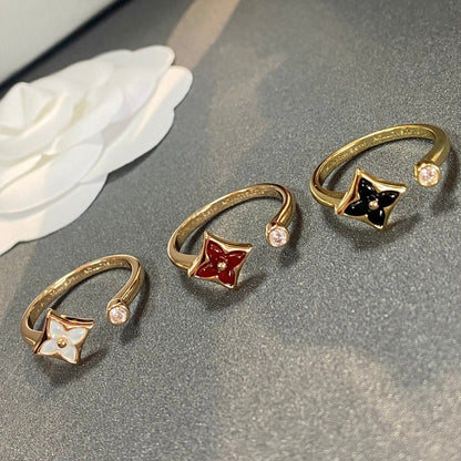 [⭐Spark]STAR 1 DIAMOND OPEN RING