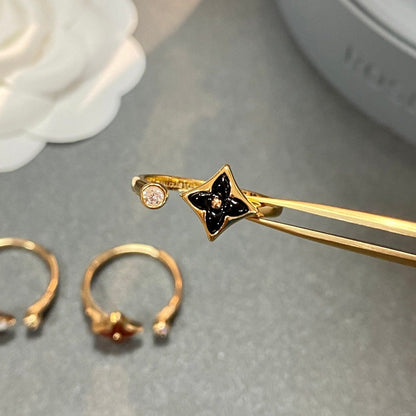 [⭐Spark]STAR 1 DIAMOND OPEN RING