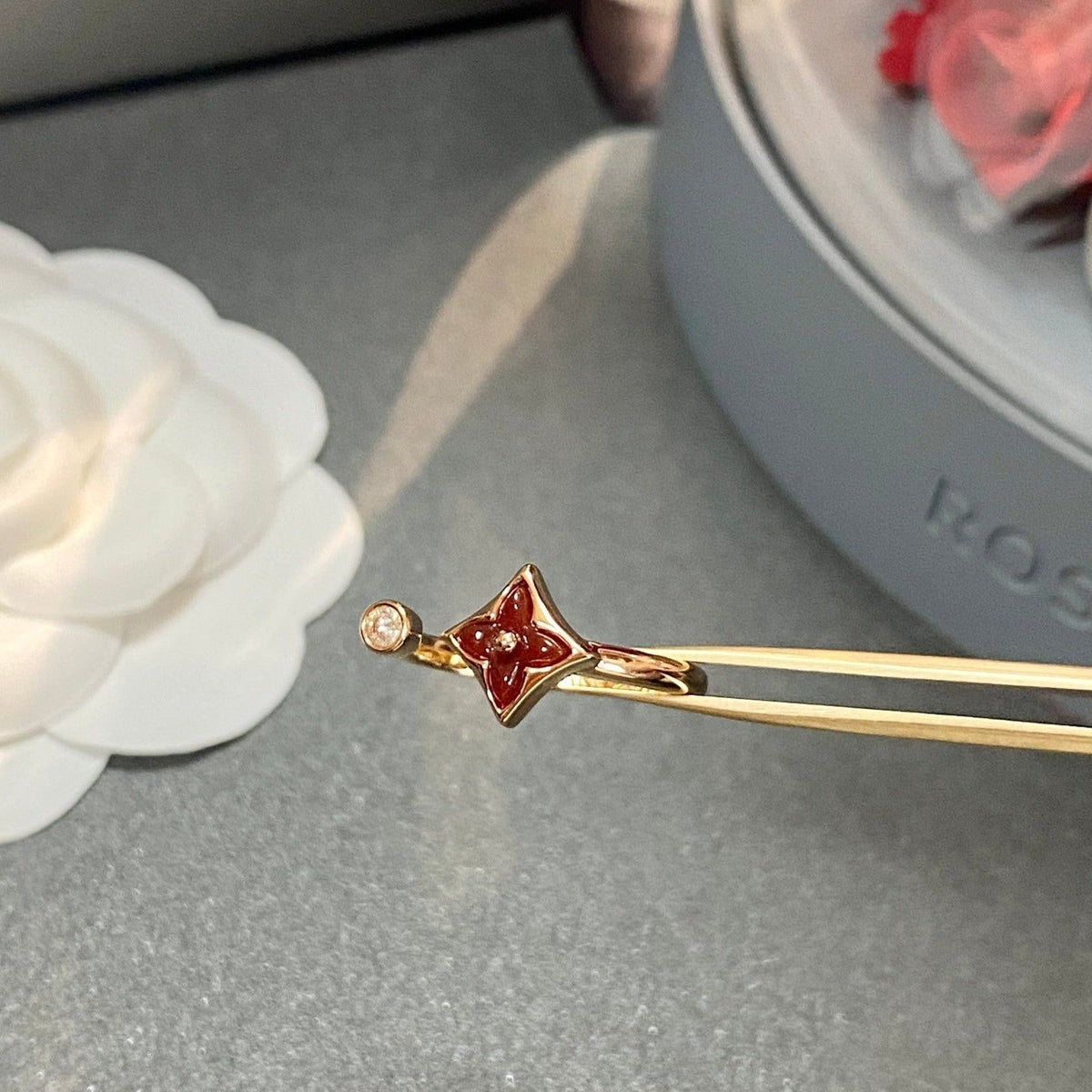 [⭐Spark]STAR 1 DIAMOND OPEN RING