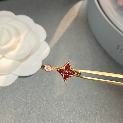 [⭐Spark]STAR 1 DIAMOND OPEN RING