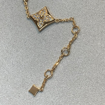 [⭐Spark]STAR AND SUN 4 MOTIFS GOLD DIAMONDS BRACELET