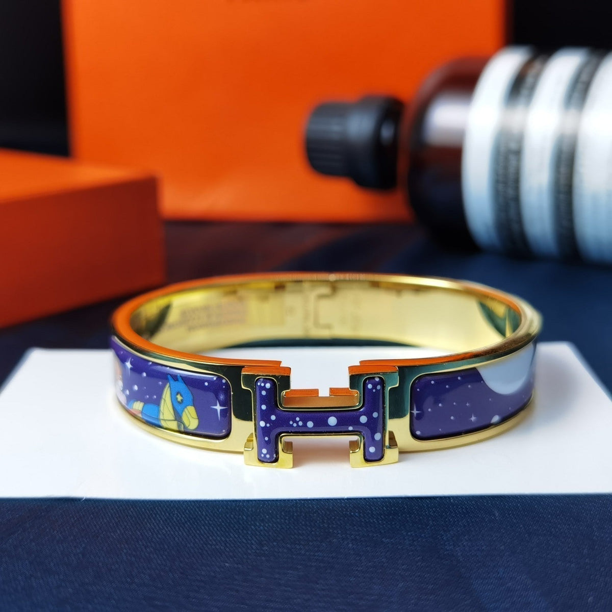 [⭐Spark]H STAR AND MOON BRACELET 12MM
