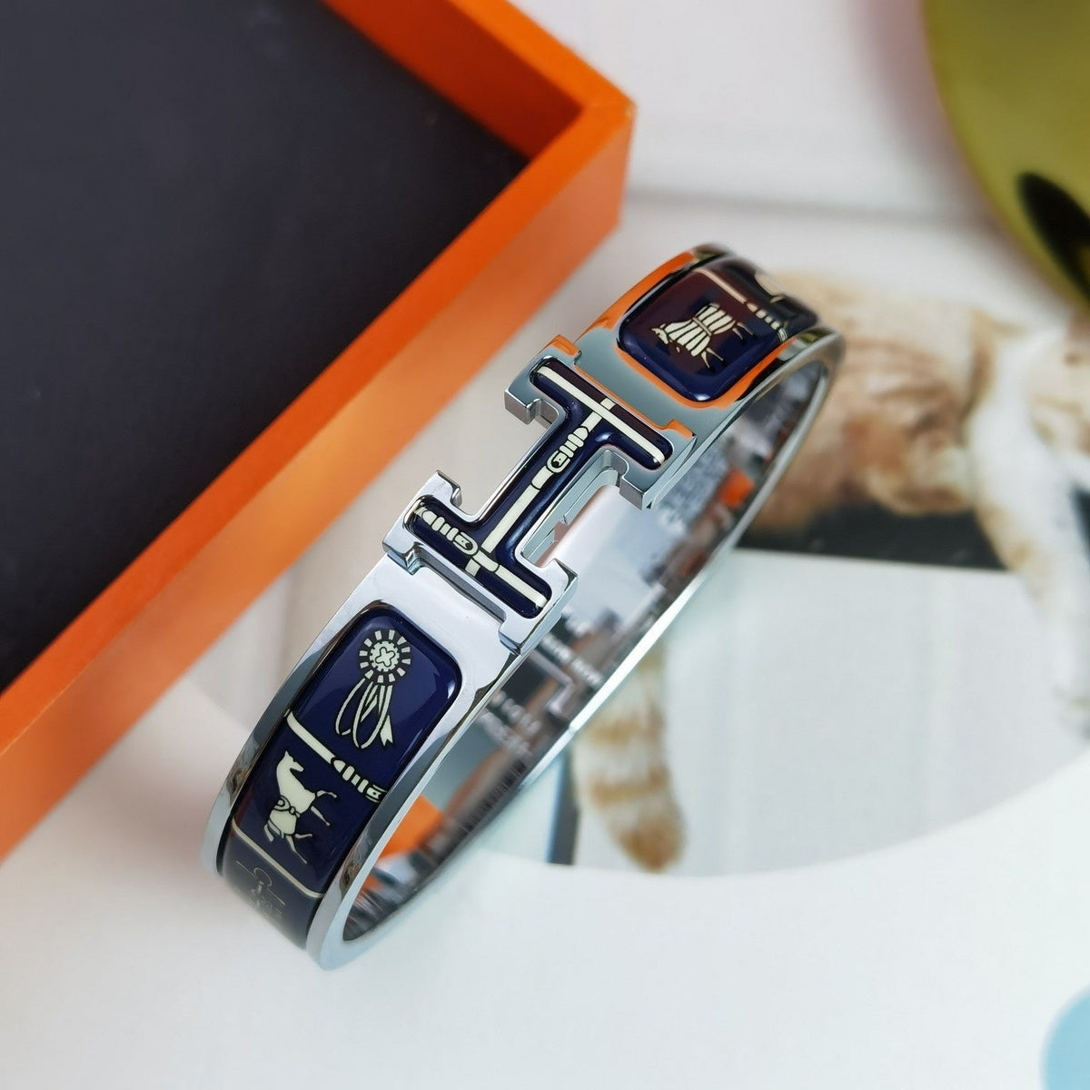 [⭐Spark]H COUVERTURES DARK BLUE BRACELET