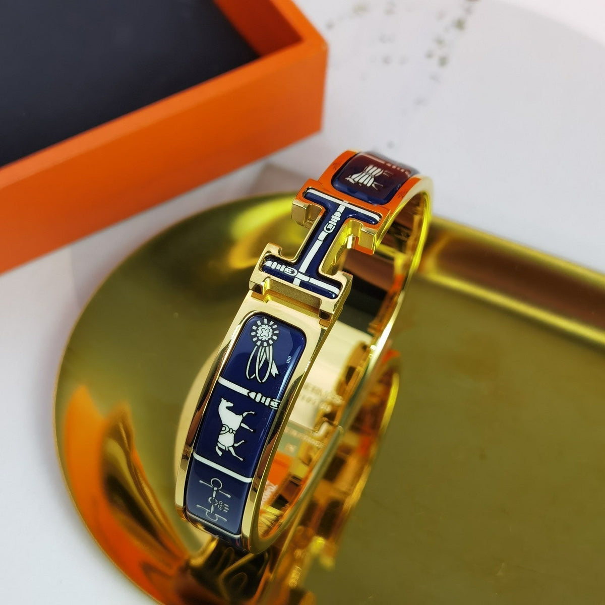 [⭐Spark]H COUVERTURES DARK BLUE BRACELET
