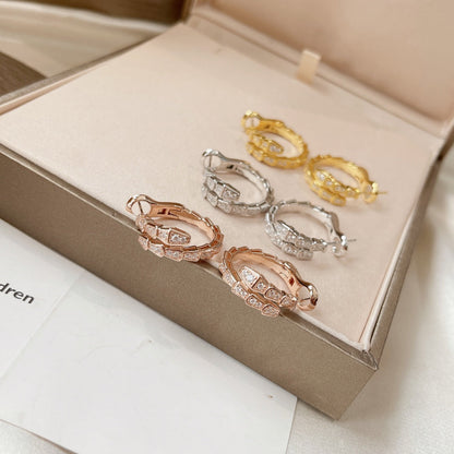 [⭐Spark]SERPENTI EARRINGS DIAMOND