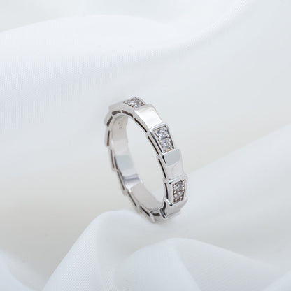 [⭐Spark]SERPENTI RING SILVER  3MM