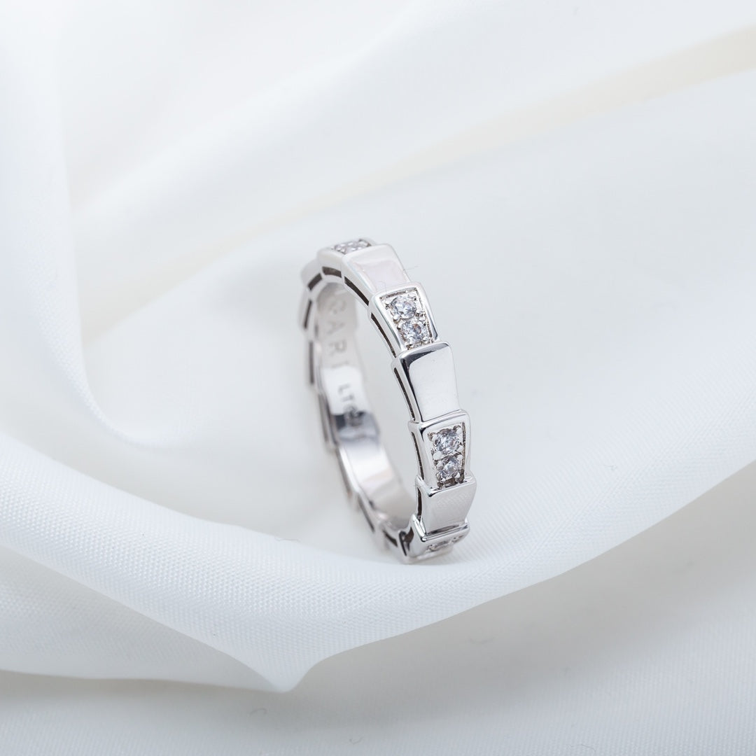 [⭐Spark]SERPENTI RING SILVER  3MM