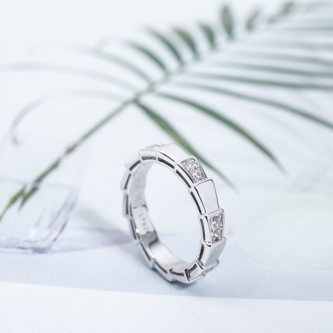 [⭐Spark]SERPENTI RING SILVER  3MM