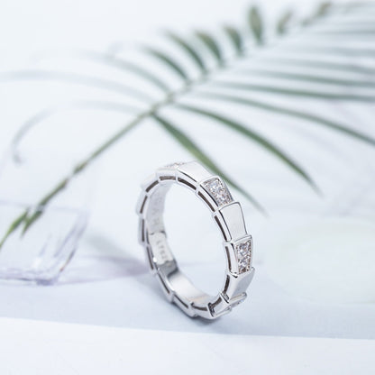 [⭐Spark]SERPENTI RING SILVER  3MM