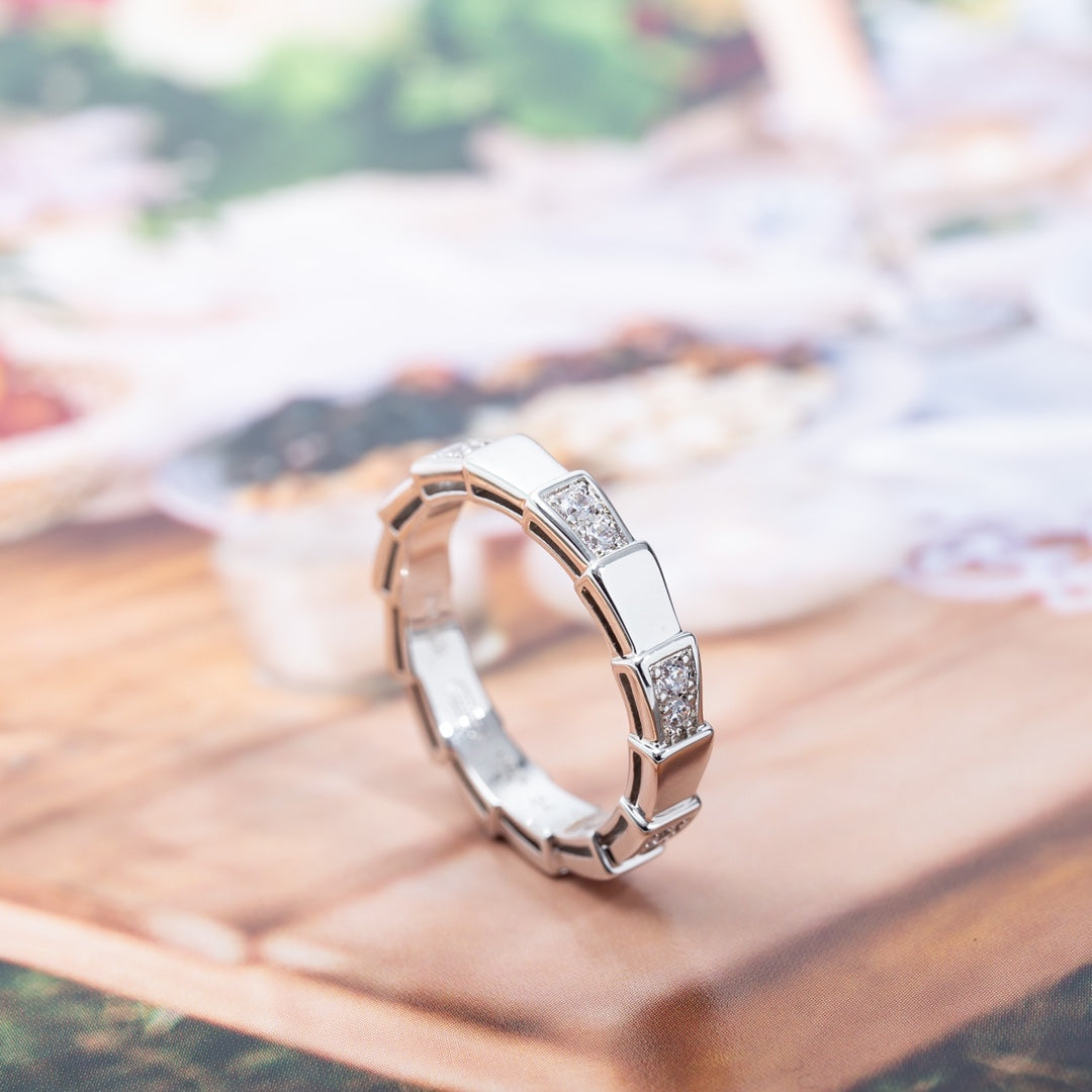 [⭐Spark]SERPENTI RING SILVER  3MM