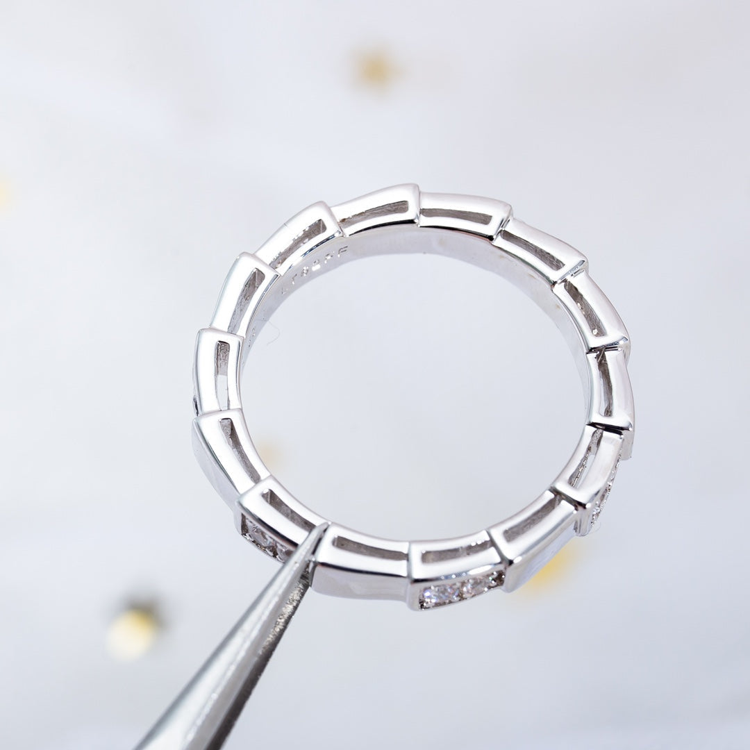 [⭐Spark]SERPENTI RING SILVER  3MM
