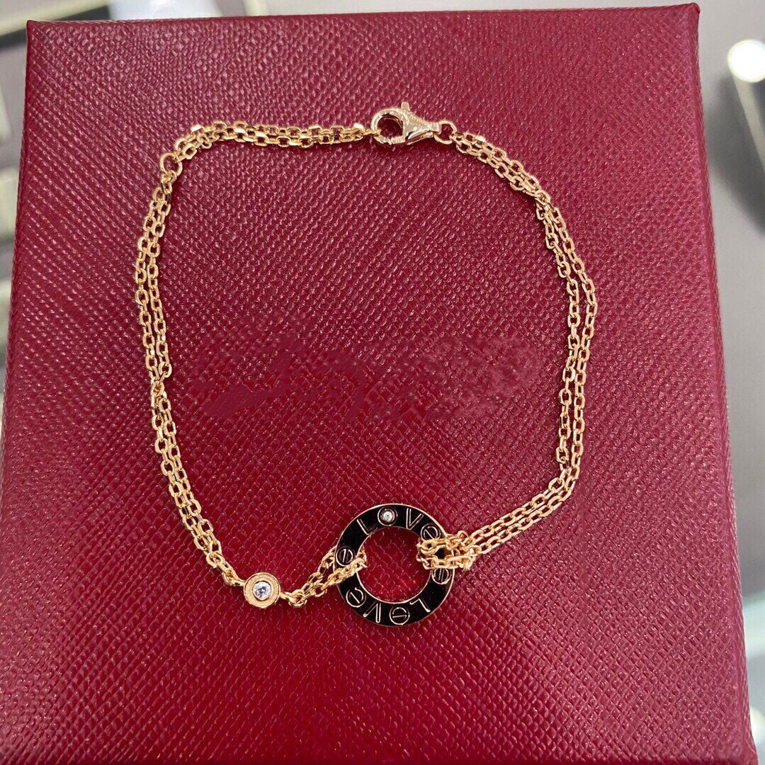 [⭐Spark]LOVE BRACELET 2 DIAMOND
