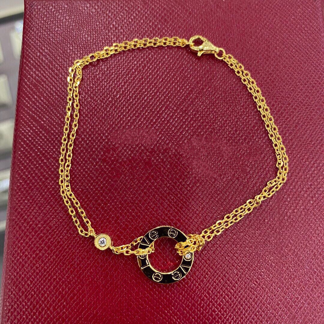 [⭐Spark]LOVE BRACELET 2 DIAMOND