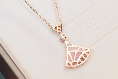 [⭐Spark]DREAM NECKLACE PINK MOP DIAMOND