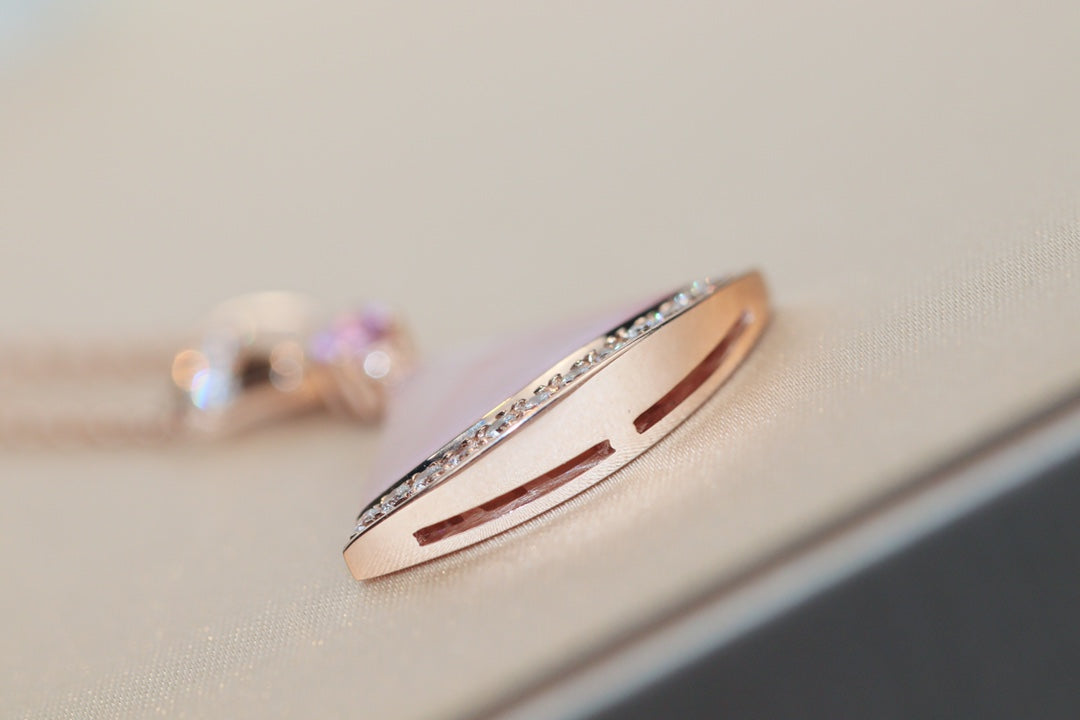 [⭐Spark]DREAM NECKLACE PINK MOP DIAMOND
