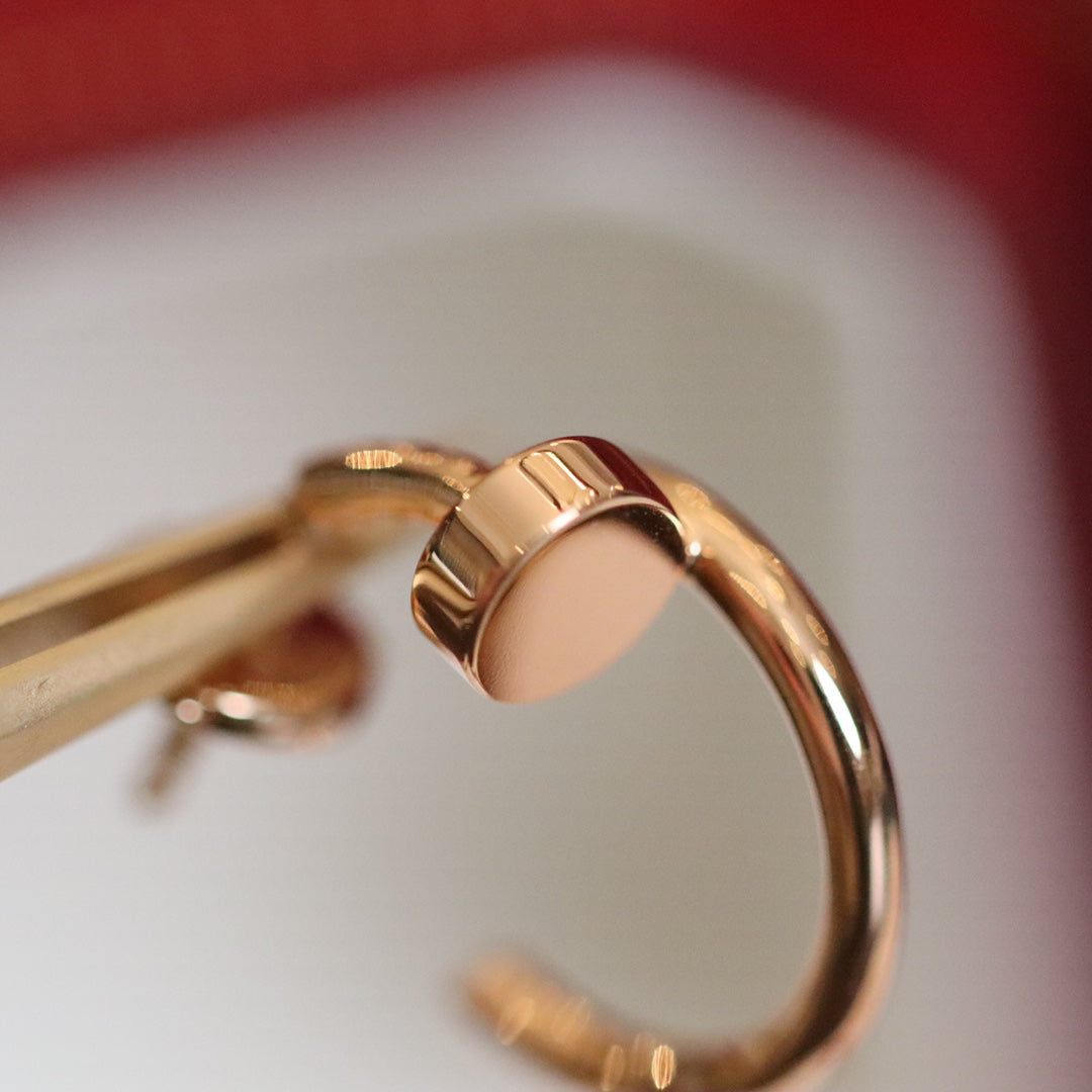 [⭐Spark]JUSTE EARRINGS PINK GOLD