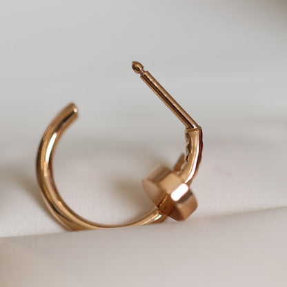 [⭐Spark]JUSTE EARRINGS PINK GOLD