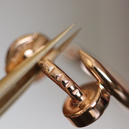 [⭐Spark]JUSTE EARRINGS PINK GOLD
