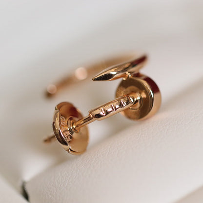 [⭐Spark]JUSTE EARRINGS PINK GOLD