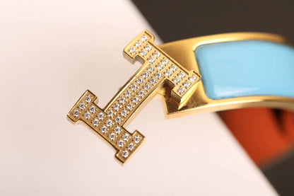 [⭐Spark]H CLOUD BLUE BRACELET GOLD DIAMOND