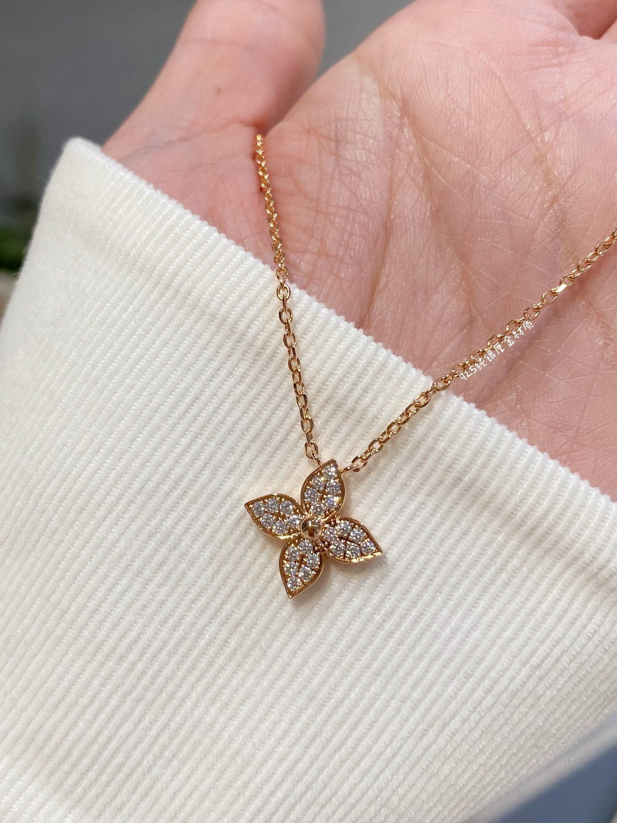 [⭐Spark]STAR DIAMOND NECKALCE