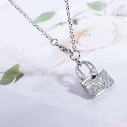 [⭐Spark]AMULETTE PEDANT SILVER NECKLACE