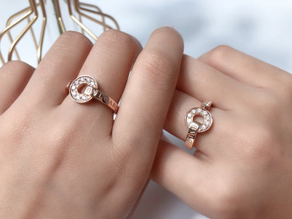 [⭐Spark]DREAM RING DIAMOND PINK GOLD