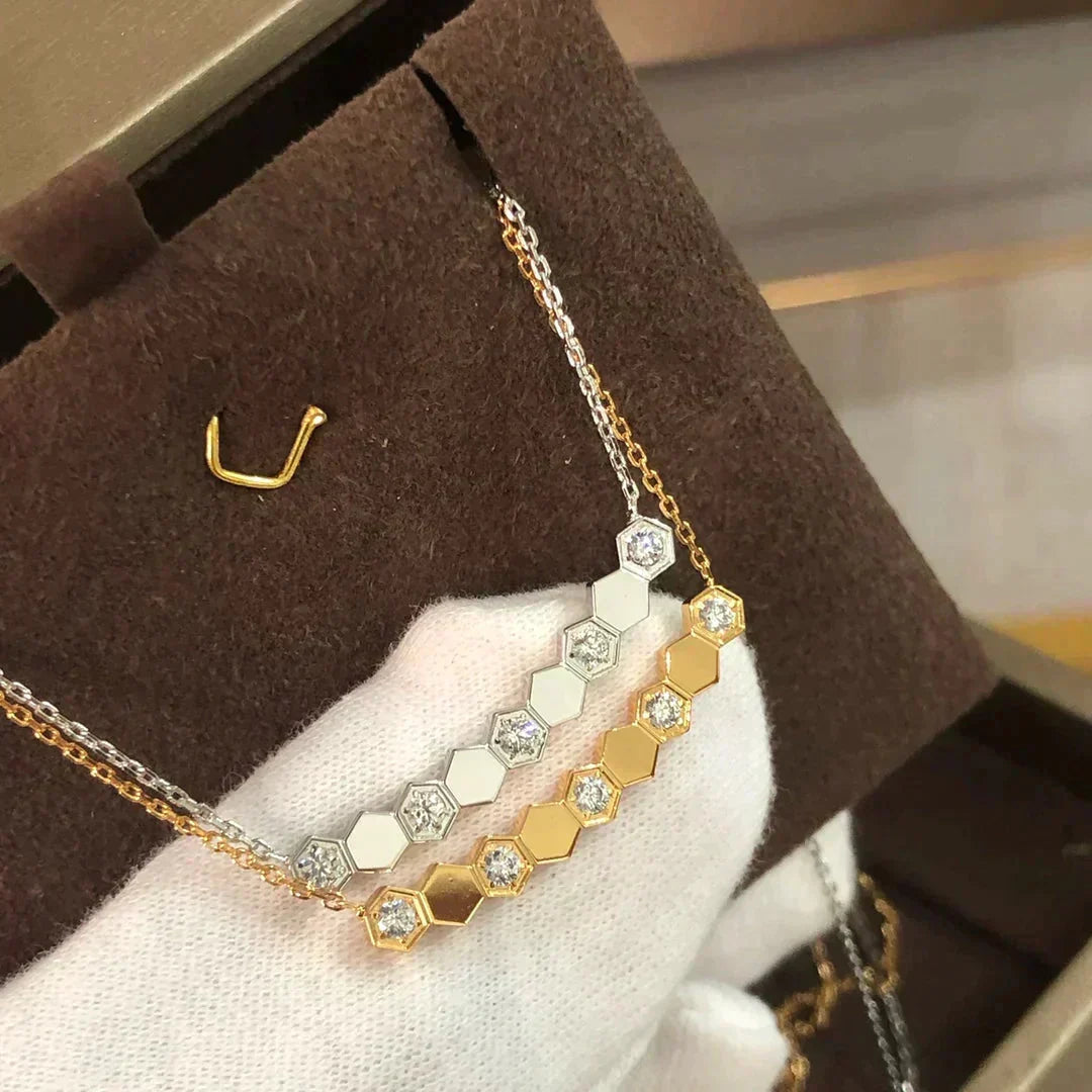 [⭐Spark]BEE LOVE NECKLACE DIAMOND