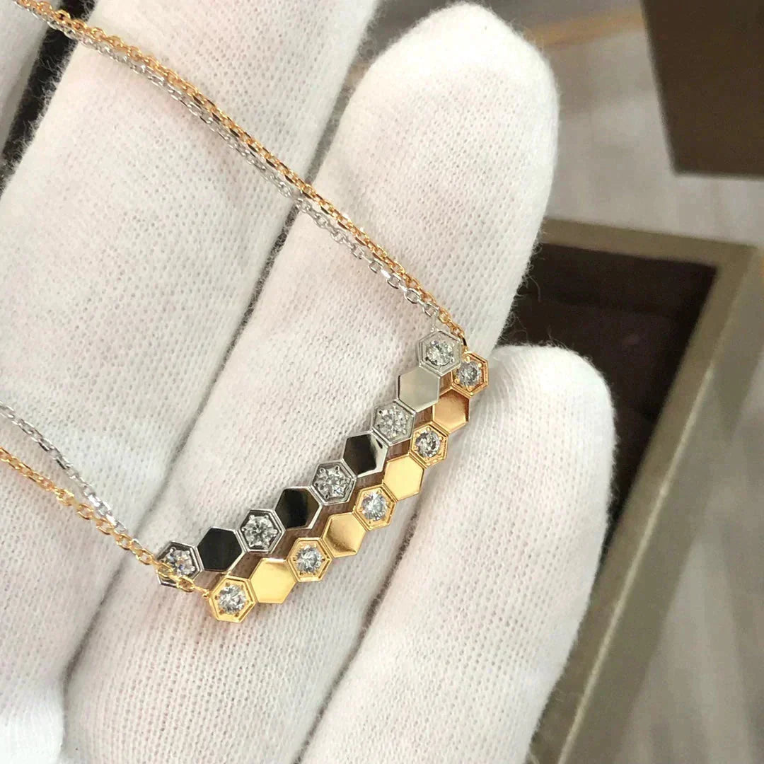 [⭐Spark]BEE LOVE NECKLACE DIAMOND