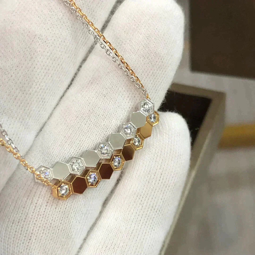 [⭐Spark]BEE LOVE NECKLACE DIAMOND