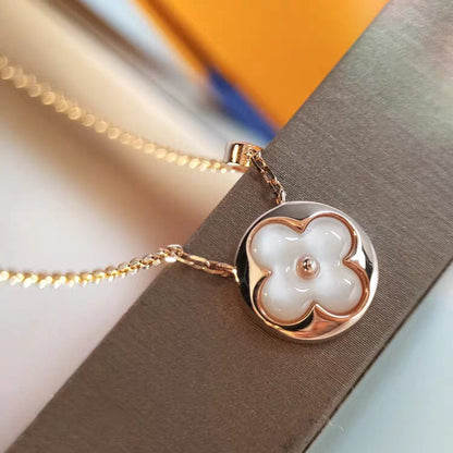 [⭐Spark]SUN MOP GOLD 1 DIAMOND NECKLACE