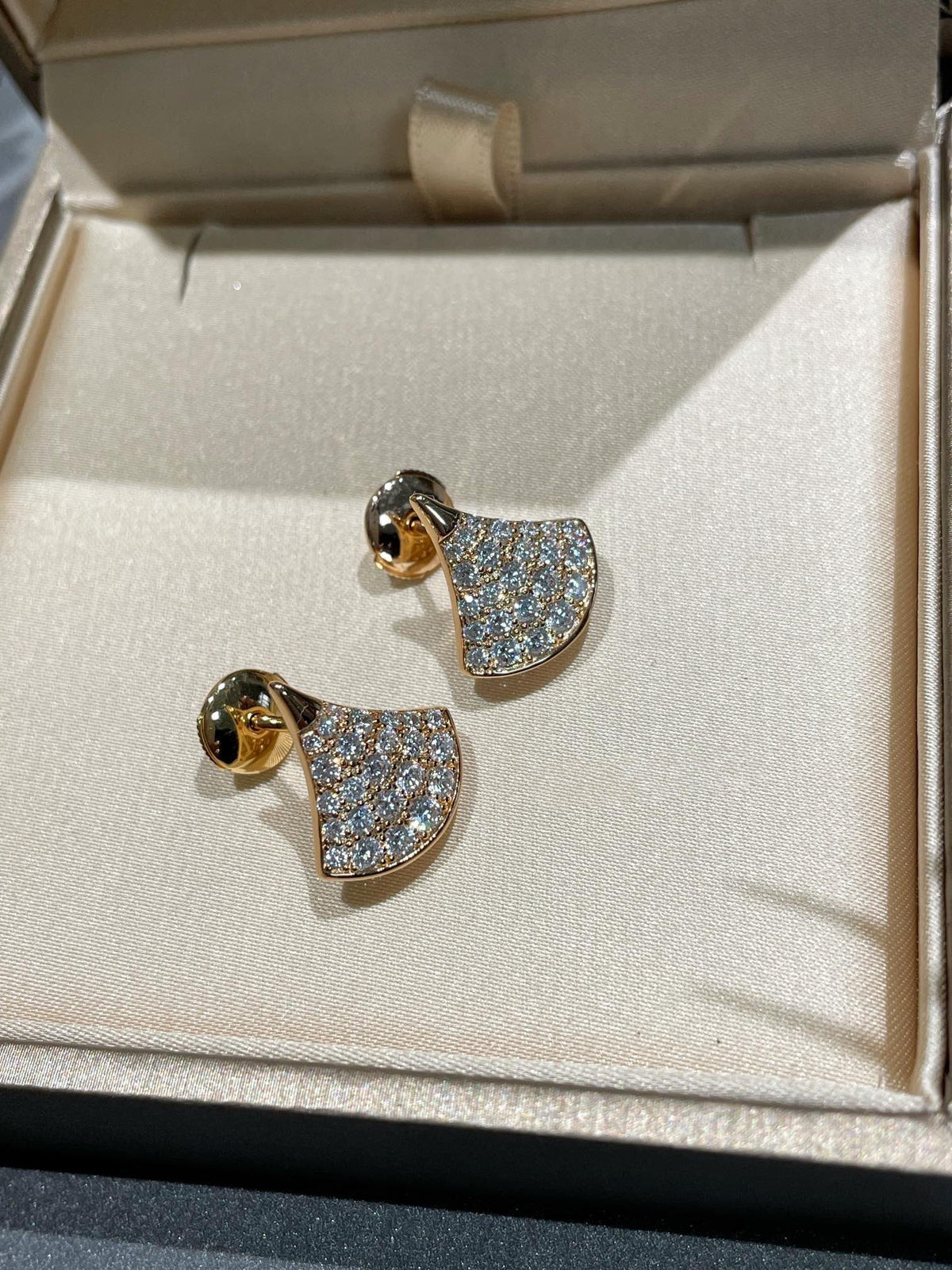 [⭐Spark]DREAM STUD EARRINGS DIAMOND
