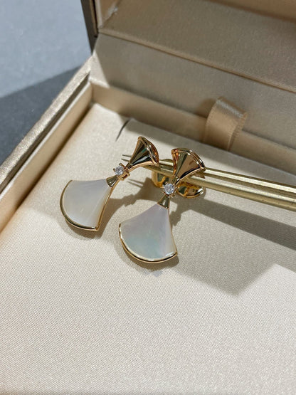 [⭐Spark]DREAM MOP 1 DIAMOND EARRINGS