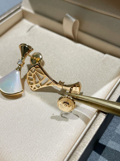 [⭐Spark]DREAM MOP 1 DIAMOND EARRINGS
