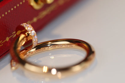 [⭐Spark]JUSTE RING 2.65MM GOLD DIAMOND