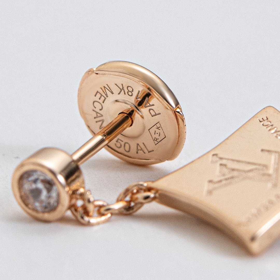 [⭐Spark]STAR DIAMONDS EARRINGS GOLD