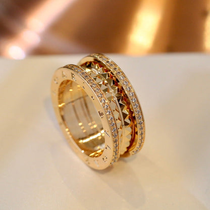 [⭐Spark]ZERO 1 GOLD DIAMOND RING