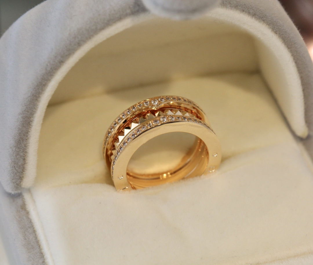 [⭐Spark]ZERO 1 GOLD DIAMOND RING