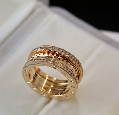 [⭐Spark]ZERO 1 GOLD DIAMOND RING