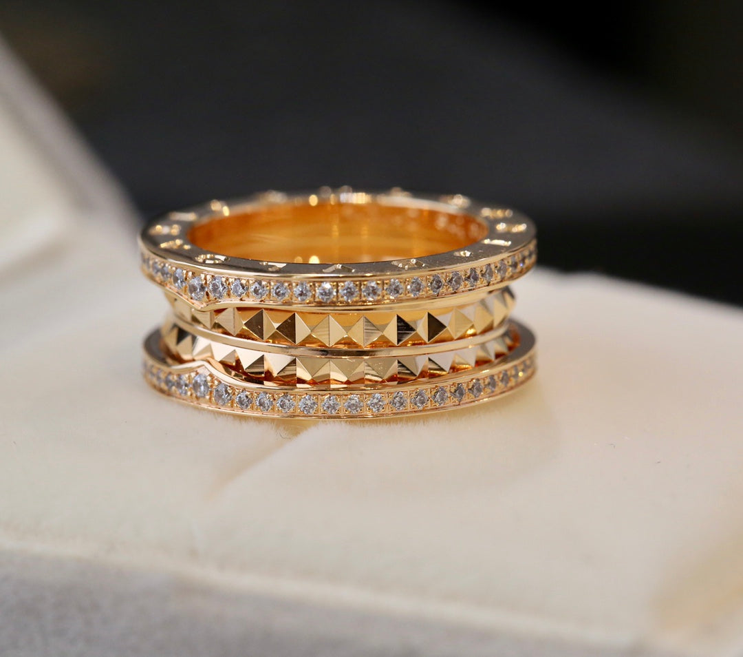 [⭐Spark]ZERO 1 GOLD DIAMOND RING