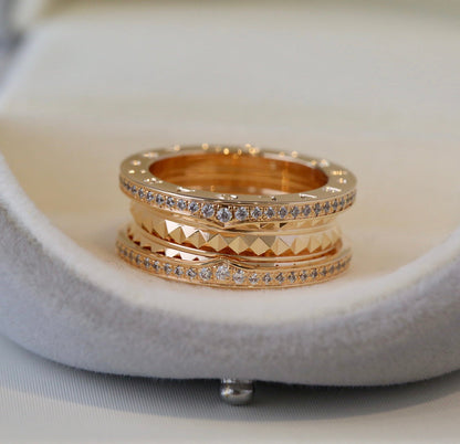 [⭐Spark]ZERO 1 GOLD DIAMOND RING
