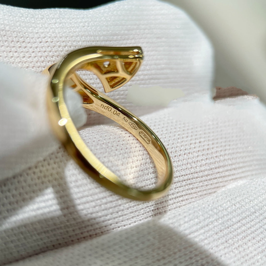 [⭐Spark]DREAM RING PINK GOLD DIAMOND