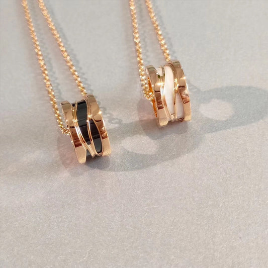 [⭐Spark]ZERO 1 NECKLACE PINK GOLD