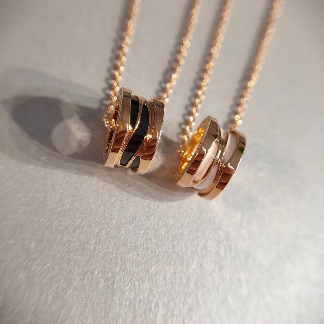 [⭐Spark]ZERO 1 NECKLACE PINK GOLD