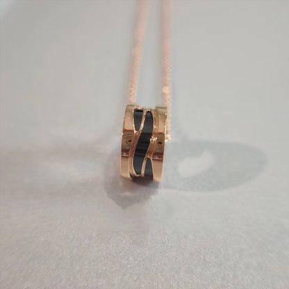 [⭐Spark]ZERO 1 NECKLACE PINK GOLD
