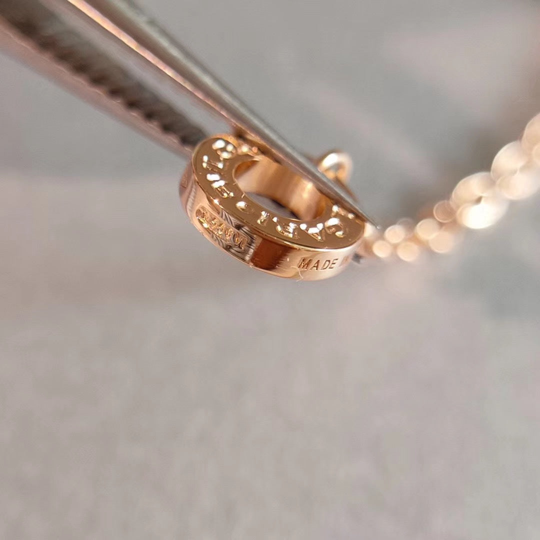 [⭐Spark]ZERO 1 NECKLACE PINK GOLD