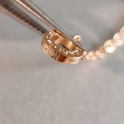 [⭐Spark]ZERO 1 NECKLACE PINK GOLD