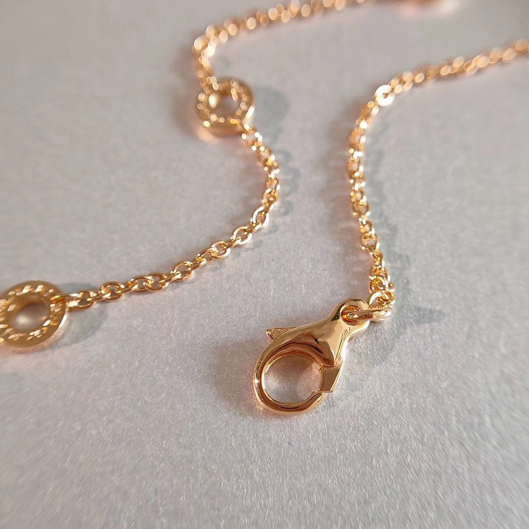 [⭐Spark]ZERO 1 NECKLACE PINK GOLD