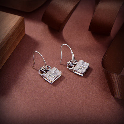 [⭐Spark]KELLY DIAMOND EARRINGS