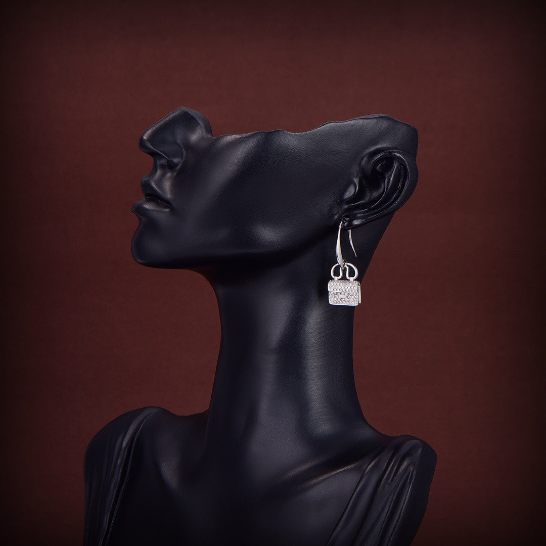 [⭐Spark]KELLY DIAMOND EARRINGS